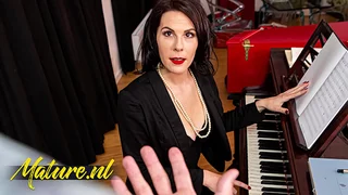 French Piano Teacher Romped In Her Ass By Carnal Cock